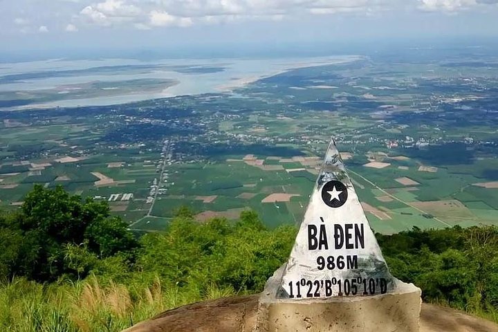 On top of Ba Den Mountain